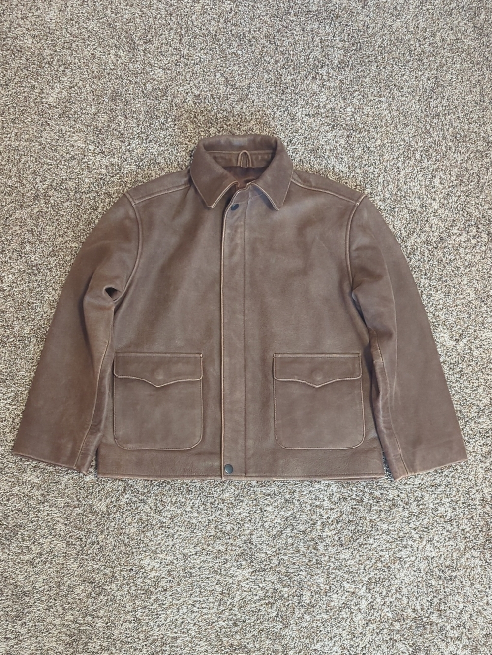 US Wings Indy Style Leather Jacket
